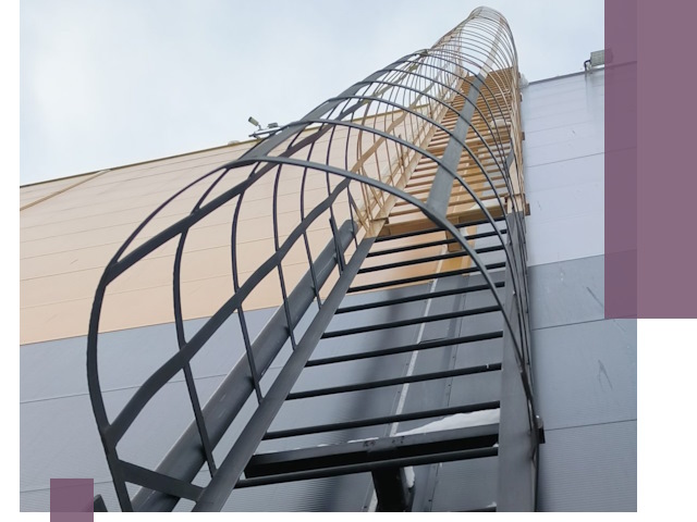 Изготовление и монтаж пожарных лестниц в Краснодаре профессионально