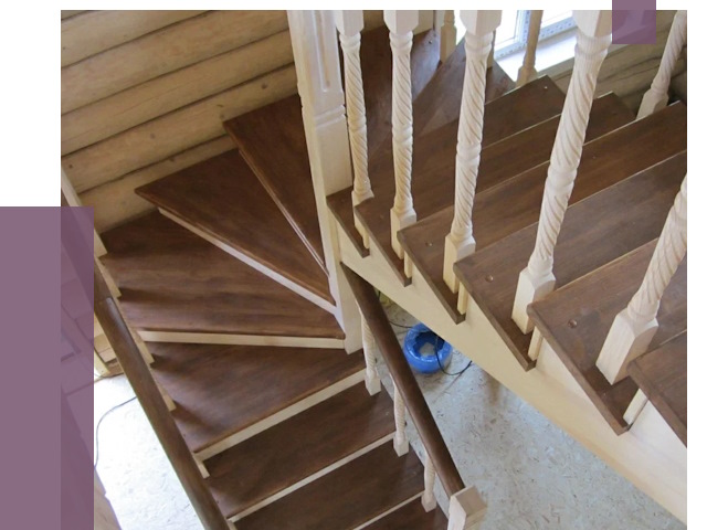 Реставрация деревянных лестниц в Краснодаре от 4334 руб.