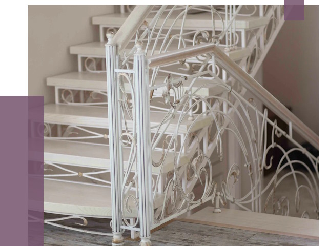 Изготовление кованых лестниц на заказ в Краснодаре от 87712 руб. | ПРОЛЁТ-Ксд