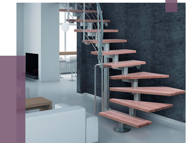 Модульные лестницы в Краснодаре от 17026 руб. — купить в ПРОЛЁТ-Ксд