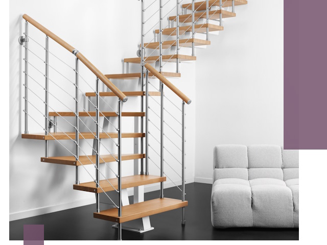 Модульные лестницы под ключ в Краснодаре — монтаж и изготовление