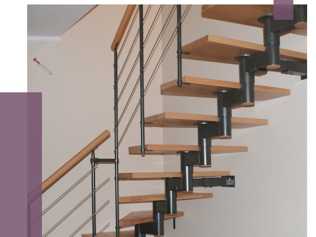 Изготовление модульных лестниц в Краснодаре от 11609 руб. 