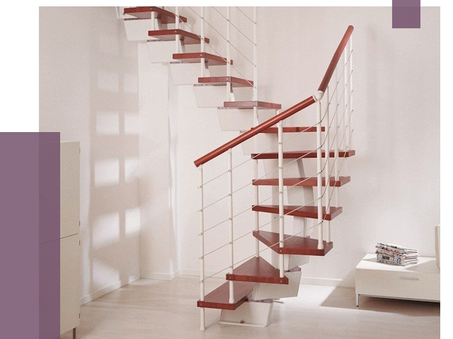 Изготовление лестниц на больцах в Краснодаре от 9803 руб. | ПРОЛЁТ-Ксд