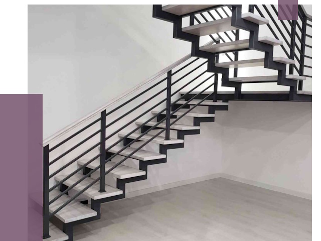 Лестницы на металлокаркасе под ключ в Краснодаре от 12899 руб. | ПРОЛЁТ-Ксд