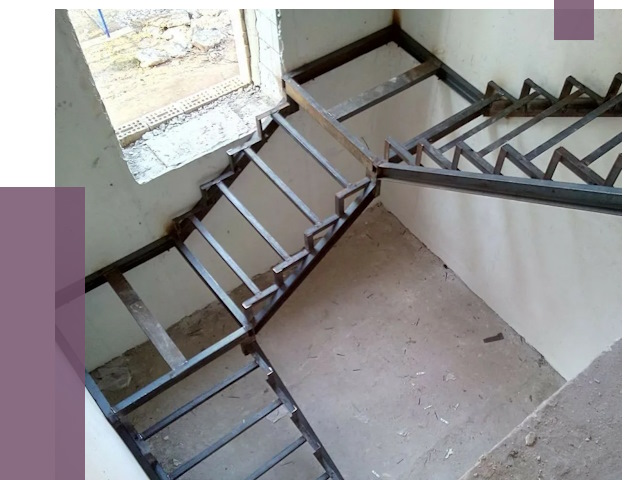 Монтаж лестниц на металлокаркасе в Краснодаре от 12899 руб. — ПРОЛЁТ-Ксд