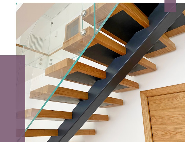 Лестницы на монокосоуре в Краснодаре от 19090 руб. под ключ | ПРОЛЁТ-Ксд