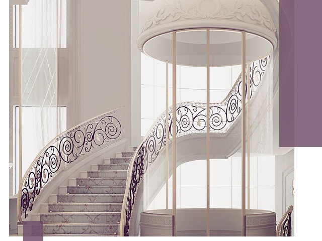 Элитные лестницы на заказ высокого класса в Краснодаре