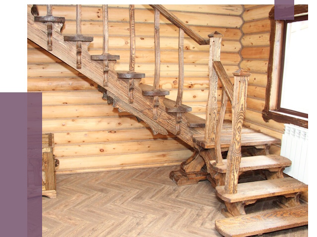 Лестницы в баню в Краснодаре от 19297 руб. — изготовление | ПРОЛЁТ-Ксд