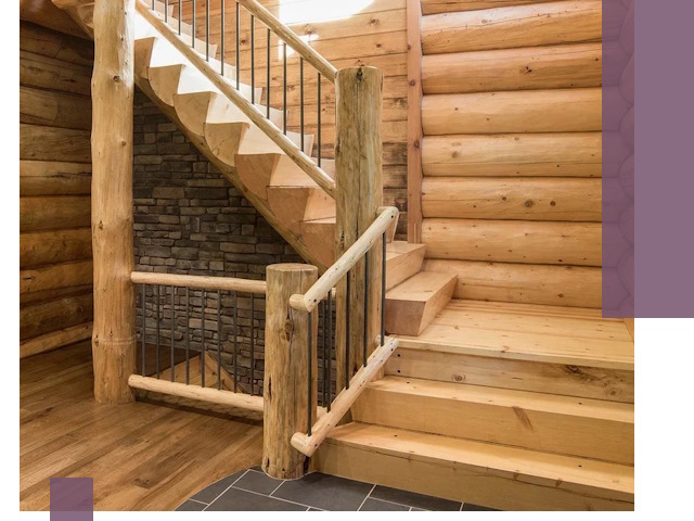 Лестницы в баню под заказ и профессиональный монтаж в Краснодаре