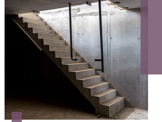 Изготовление и монтаж лестниц в подвале в Краснодаре