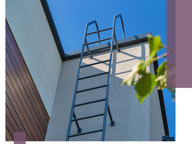 Лестницы на крышу в Краснодаре — изготовление, монтаж, демонтаж