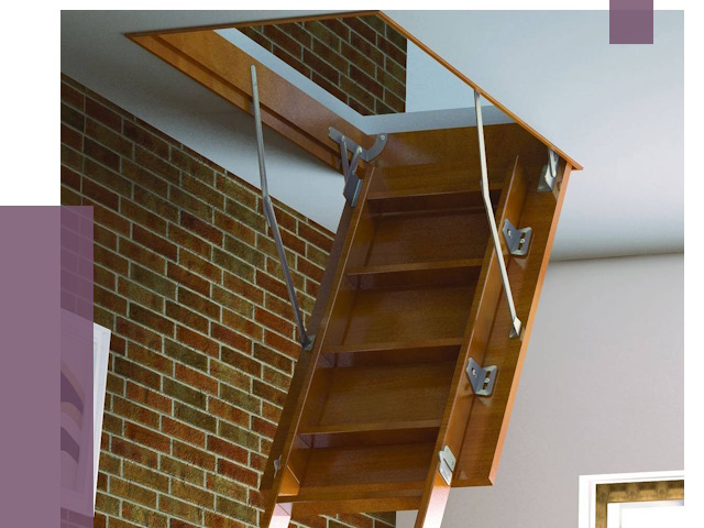 Установка чердачной лестницы в Краснодаре от 7894 руб. | ПРОЛЁТ-Ксд