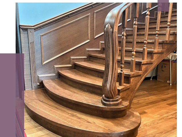 Дубовые лестницы под ключ в Краснодаре от 178003 руб. — ПРОЛЁТ-Ксд