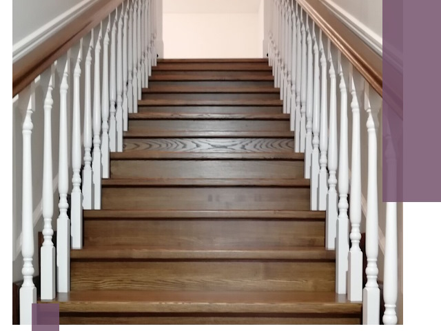 Лестницы из ясеня на заказ в Краснодаре — изготовление и монтаж