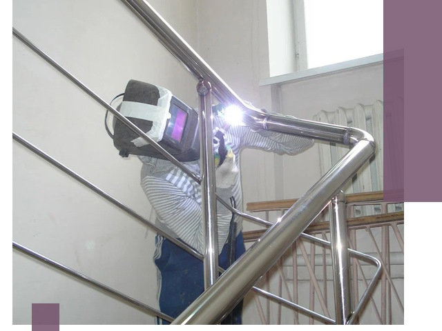 Монтаж перил и ограждений качественно в Краснодаре