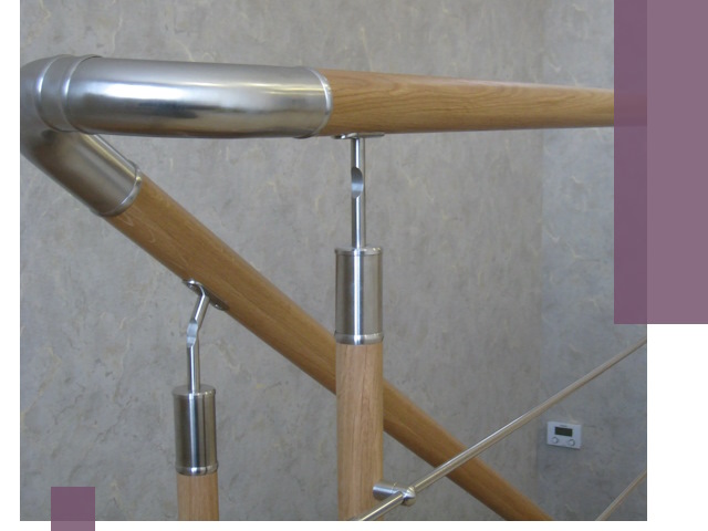 Комбинированные перила на заказ в Краснодаре — монтаж и производство