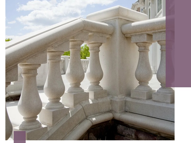 Балюстрады из металла и камня под ключ в Краснодаре