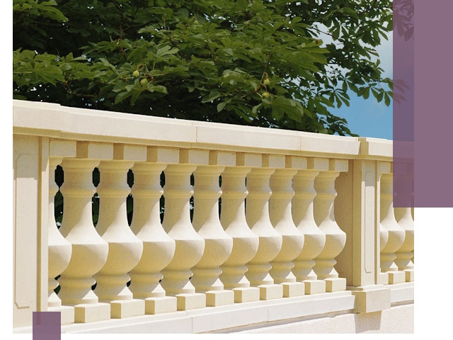 Установка балюстрады в Краснодаре: изготовление и монтаж под ключ