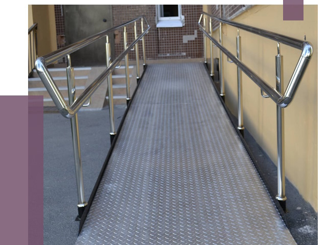 Пандусы в Краснодаре от 12383 руб. — установка для инвалидов | ПРОЛЁТ-Ксд