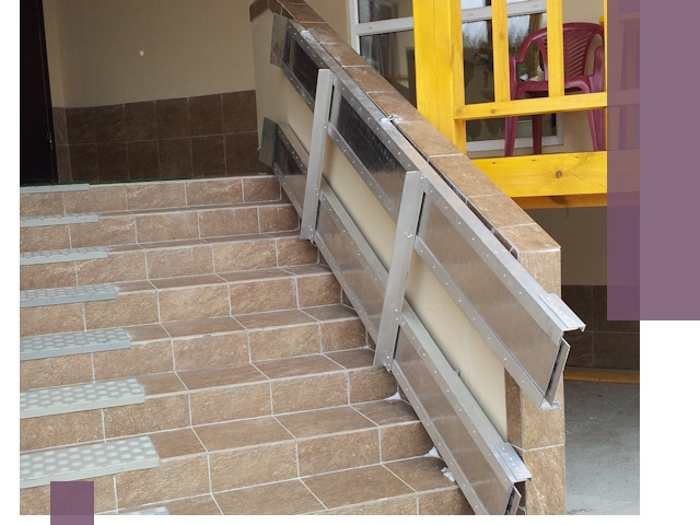 Откидные пандусы под ключ в Краснодаре — монтаж и демонтаж