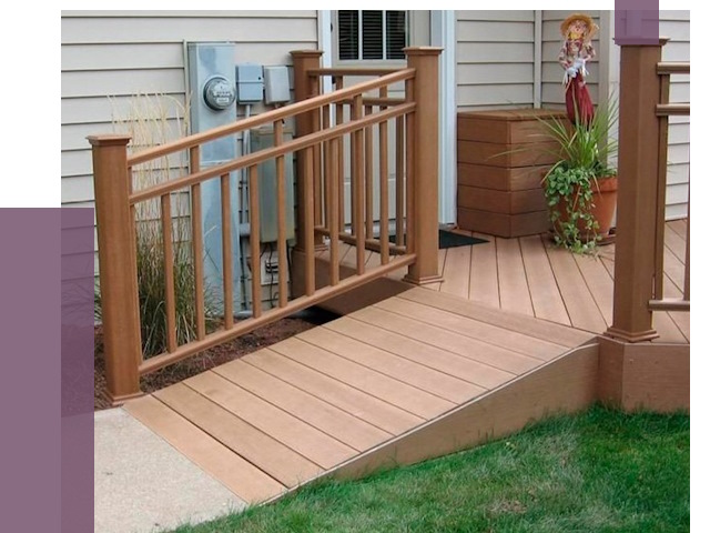 Пандус на крыльцо в Краснодаре под ключ от 7842 руб.