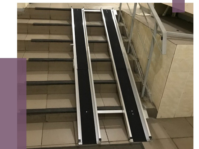 Установка пандуса в подъезд в Краснодаре от 8049 руб. под ключ | ПРОЛЁТ-Ксд