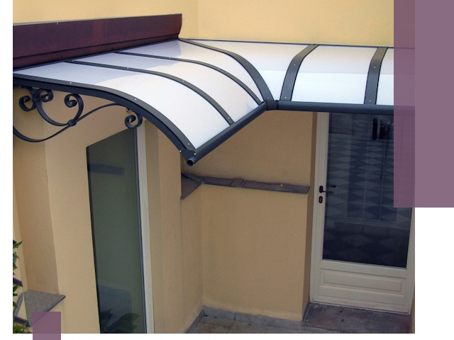 Монтаж козырьков любой сложности в Краснодаре под ключ