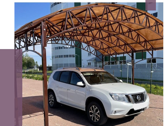 Недорогие навесы в Краснодаре от 43340 руб. | ПРОЛЁТ-Ксд