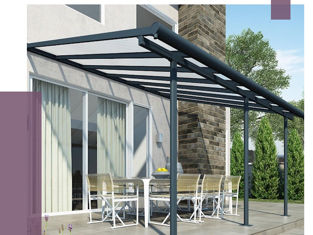 Навесы пристенные в Краснодаре от 9184 руб. — монтаж и установка | ПРОЛЁТ-Ксд