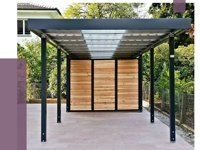 Отдельно стоящие навесы во дворе в Краснодаре от 81004 руб. | ПРОЛЁТ-Ксд