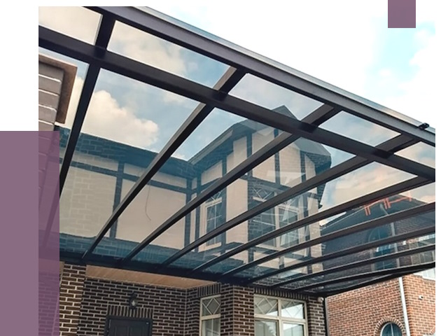 Навесы из поликарбоната в Краснодаре от 8689 руб. под ключ — ПРОЛЁТ-Ксд