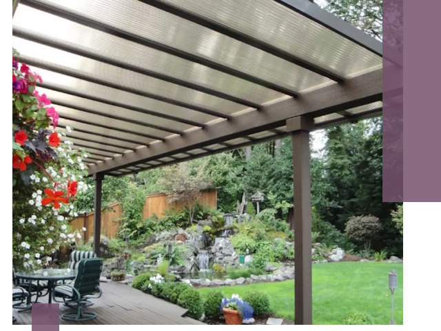 Навесы из поликарбоната под ключ в Краснодаре быстро и надёжно