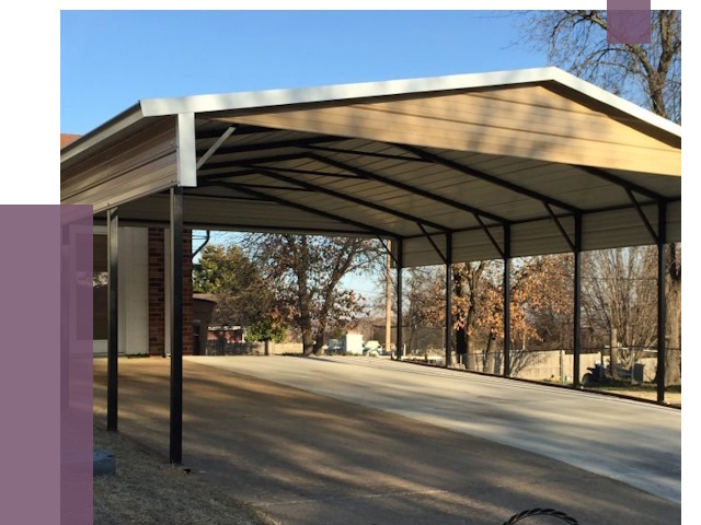 Двускатные навесы в Краснодаре от 8100 руб.  | ПРОЛЁТ-Ксд