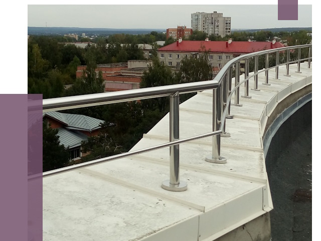 Парапеты и ограждения кровли в Краснодаре от 5005 руб. 