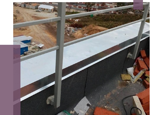 Монтаж парапетов в Краснодаре от 4334 руб.  | ПРОЛЁТ-Ксд