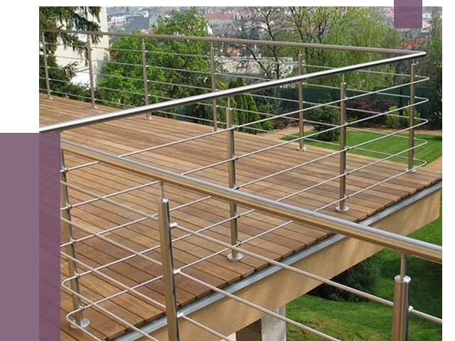 Алюминиевые парапеты в Краснодаре под ключ от 7842 руб. 