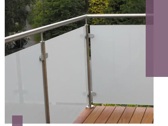 Алюминиевые парапеты для балконов и террас в Краснодаре