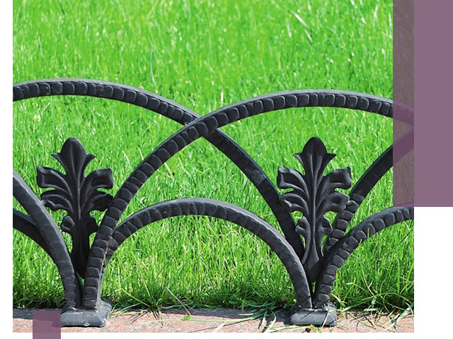 Декоративные металлические бордюры под ключ в Краснодаре