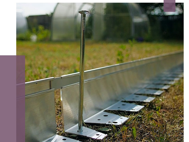 Металлические бордюры для газона в Краснодаре от 4334 руб. | ПРОЛЁТ-Ксд