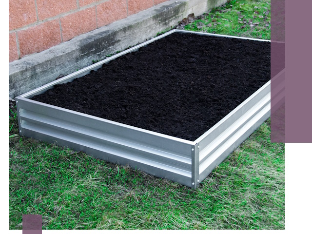 Металлические бордюры для грядок в Краснодаре: прочность и аккуратность