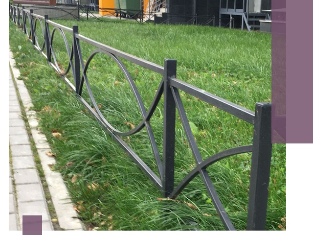 Газонные ограждения из металла в Краснодаре — монтаж и продажа