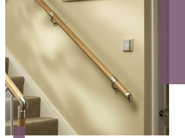 Монтаж пристенных поручней профессионально в Краснодаре