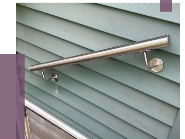 Поручни из нержавеющей стали в Краснодаре от 7739 руб.  | ПРОЛЁТ-Ксд