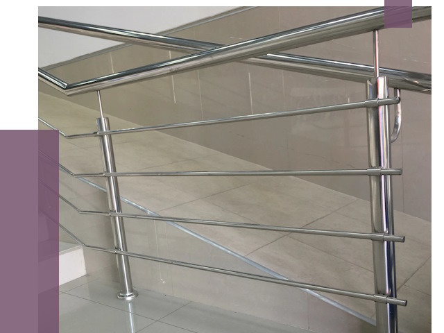 Изготовление поручней из нержавеющей стали в Краснодаре